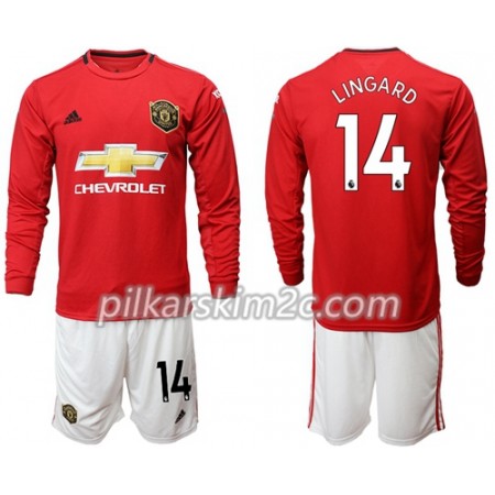 Koszulka Manchester United Lingard 14 Dziecięca Główna 2019-2020 - Koszulki Piłkarskie(L/S)
